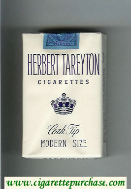 Herbert Tareyton cigarettes Cork Tip Modern Size soft box